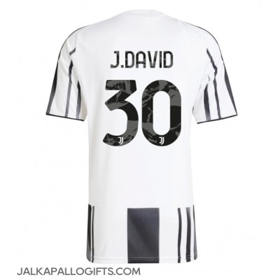 Juventus Jonathan David #30 Kotipaita 2025-26 Lyhythihainen Juventus Jonathan David #30 Kotipaita 2025-26 Lyhythihainen